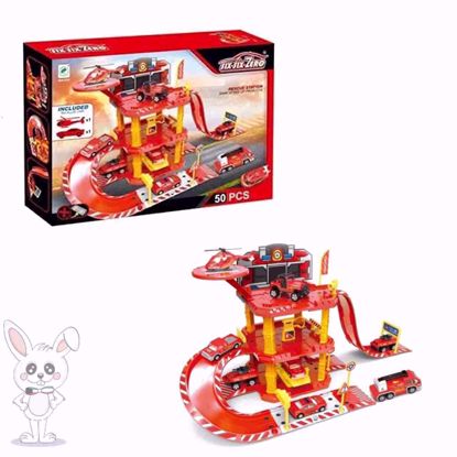 صورة لعبة مرآب السيارات للاطفال