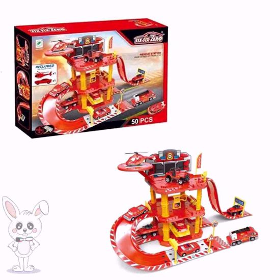 صورة لعبة مرآب السيارات للاطفال