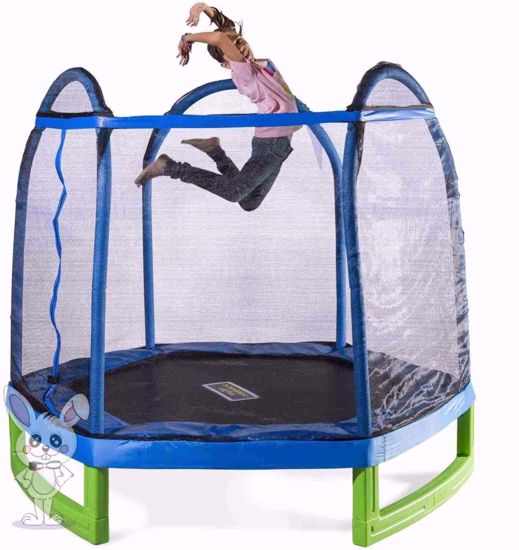 Picture of trampoline gun for kids lounge