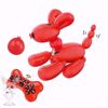 صورة روبوت بالون الكلب التفاعلي باللون الأحمر