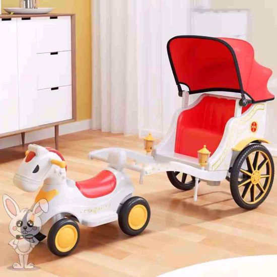 صورة عربة ملكية جديدة راقية 3 في 1 