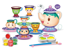 Picture of 1 Set 18 Piece Toy Ceramic Coloring Tea Set