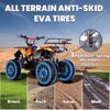 صورة *مجموعة 36 فولت كهربائي ATV Dirt Quad Electric ATV بأربعة عجلات مع محرك قوي بدون فرش بقدرة 500 وات، مركبة كهربائية للطرق الوعرة للأطفال، ATV للركوب على ATV للأولاد الكبار والبنات من سن 6 سنوات فما فوق، Icefire