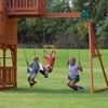 Picture of Backyard Discovery Skyfort II All Cedar Swing Set!