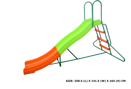Picture of "Freestanding Backyard Wave Slide 258.5*141.5*164"