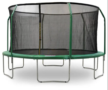 صورة }} 16FT حديقة ترامبولين بالحجم الكبير/ لعبة القفز المطاطية بالحجم الكبير مع صافي الاطفال القفز السرير للبيع