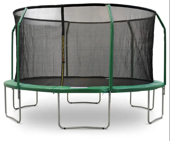 صورة }} 16FT حديقة ترامبولين بالحجم الكبير/ لعبة القفز المطاطية بالحجم الكبير مع صافي الاطفال القفز السرير للبيع