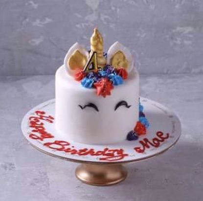 صورة كيك 🎂 ارنوب 6انش