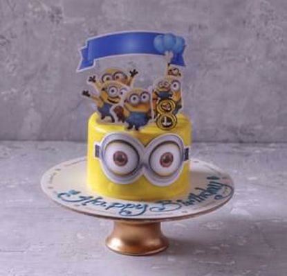 صورة كيك 🎂 ارنوب 6انش