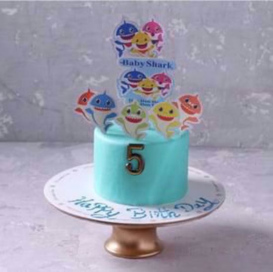 صورة كيك 🎂 ارنوب 6انش