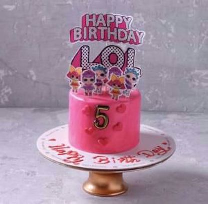 صورة كيك 🎂 ارنوب 6انش