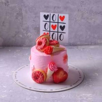 صورة كيك 🎂 ارنوب 6انش