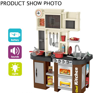 Picture of Function Modern Kitchen Play Cooking Pretend Play Kids Kitchen Toy