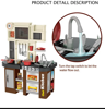 Picture of Function Modern Kitchen Play Cooking Pretend Play Kids Kitchen Toy