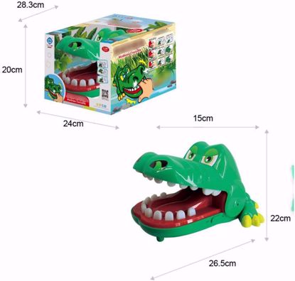 صورة ^^دبليو إس لعبة مادنيس كروكودايل فريند للحفلات والعائلة، متعددة الالوان، Ws5320