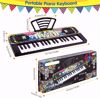 Picture of ///Chison Kids Piano Keyboard, 37 Keys Electronic Piano Keyboard for Children, Portable Multifunctional Musical Instrument, Birthday Christmas Gifts, Toys...