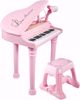 صورة -/يوبانت لعبة بيانو للاطفال البيانو البينك للبنات هدية عيد ميلاد 2 3 4 5 سنوات للاطفال بعمر 2 3 4 5 سنوات لعبة بيانو متعددة الوظائف 31 مفتاح