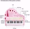 صورة -/يوبانت لعبة بيانو للاطفال البيانو البينك للبنات هدية عيد ميلاد 2 3 4 5 سنوات للاطفال بعمر 2 3 4 5 سنوات لعبة بيانو متعددة الوظائف 31 مفتاح