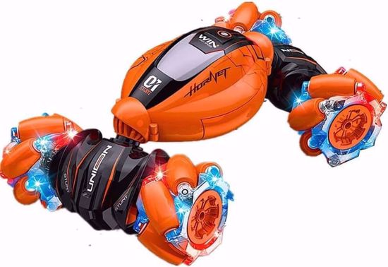 صورة 8/سيارة بهلوانية رائعة مزدوجة الجوانب مع جهاز تحكم عن بعد - 955-120، متعدد الألوان