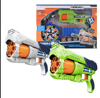 صورة 10/ ألعاب جديدة للأطفال برصاص آمن لإطلاق النار مسدس رصاص ناعم للأطفال مسدس Airsoft EVA برصاص من الفوم الناعم برصاص مع الهدف