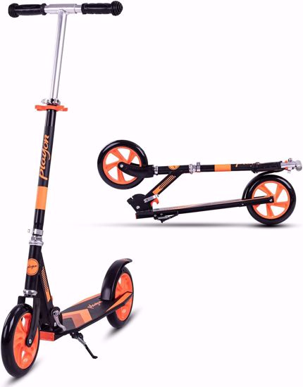 Picture of 11/ Goodluck Baby Kids Skateboard Scooter - Smart 3 Wheel Scooter for Toddlers, Girls, Boys | 3 Wheel Kids Scooter with LED Light Up Wheels for Kids (Orange Balloon for Adults)