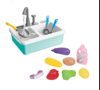 Picture of 15/ Kids Pretend Play Kitchen Playset Toy Electronic Dishwasher Machine Kitchen Sink Toy for Boys Girls