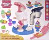 صورة 18/لعبة ماكينة صُنع الايس كريم بالصلصال الملون السحري للاطفال ماجيك دو، موديل 8061، 26 قطعة للبنات- متعددة الالوان