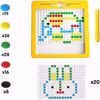 Picture of 19/Yaloban Magnetic Drawing Board, Educational Toy Series, Use the magnetic pen to control the colorful chess pieces to form different patterns