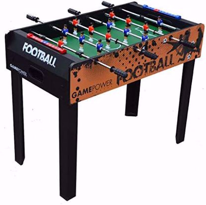 صورة 21/طاولة كرة قدم مع 4 كرات و4 عصي تحكم للمنزل وغرفة الالعاب واركيد (B)