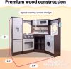 Picture of 27/Ultimate Corner Play Kitchen with lights and sounds from KidKraft, designer wood