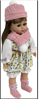 Picture of 41/ Winter doll - 37.5 cm