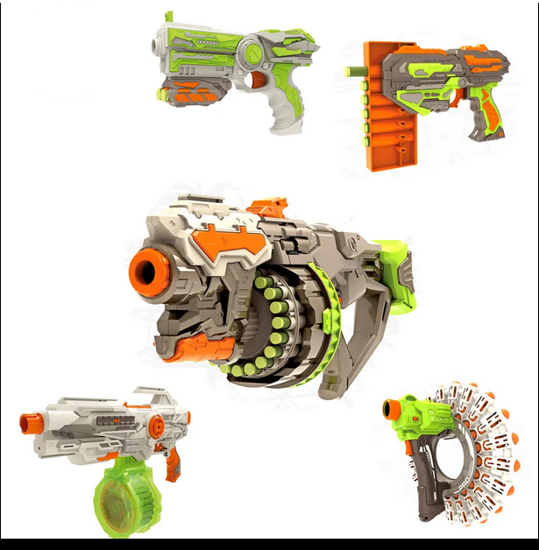 صورة 47/ لعبة بندقية أطفال لعبة كهربائية آلية إطلاق لعبة ناعمة ناصع رغوة ألعاب إطلاق النار لعبة دارت للأنشطة الخارجية اللعب