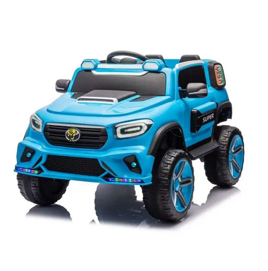 صورة 48/ سيارة للأطفال ببطارية 12 فولت للقيادة ، سيارة للأطفال مزودة بمصباح أمامي ، موسيقى ، تعليم مبكر ، سيارة كهربائية