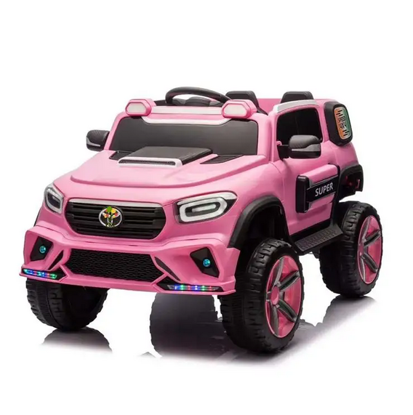 صورة 48/سيارة للأطفال ببطارية 12 فولت للقيادة ، سيارة للأطفال مزودة بمصباح أمامي ، موسيقى ، تعليم مبكر ، سيارة كهربائية