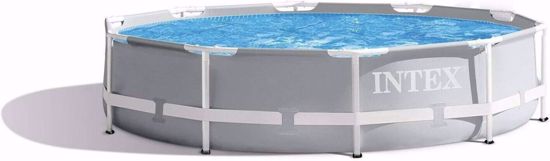 صورة 53/مسبح Intex ذو الإطار المعدني الدائري، مناسب للأعمار من 6 سنوات فما فوق 3.66 * 99 سم