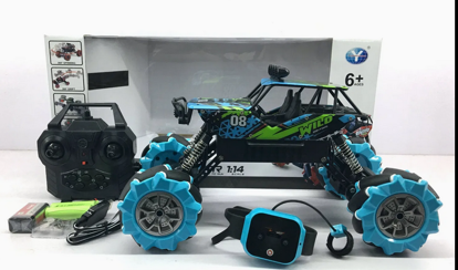 صورة 61/ سيارة بتحكم عن بعد من Jinming لعبة تحكم لاسلكي 4WD مع تحكم عن بعد سيارة بجهاز تحكم لاسلكي للأطفال 71*25*25.5 سم