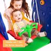Picture of 66/Toddler Slide Set, 3-in-1 Slide Set with Basketball Hoop, Simple Climbing Ladders, for Indoor and Backyard Use (160*170*108cm)