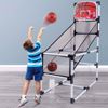 Picture of 67/Xiangwen Indoor Basketball Machine, Trampoline Basketball Hoop with Soft Material Basketballs, Safe for Kids, Durable for Indoor and Outdoor Play