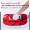 Picture of 67/Xiangwen Indoor Basketball Machine, Trampoline Basketball Hoop with Soft Material Basketballs, Safe for Kids, Durable for Indoor and Outdoor Play