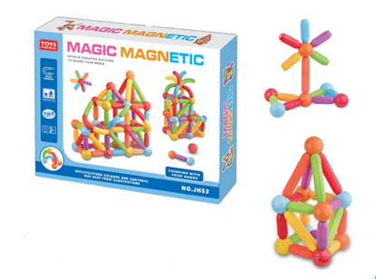 صورة 80/ لعبة تراكيب مغناطيس 58 قطعة 10266