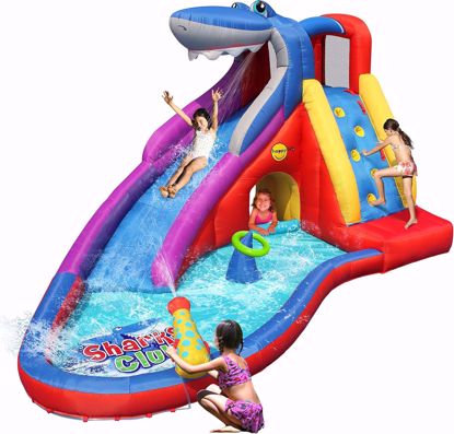 صورة 82/زلاقة هابي هوب شارك كلوب 450 × 320 × 240 سم، 9417، متعددة الألوان