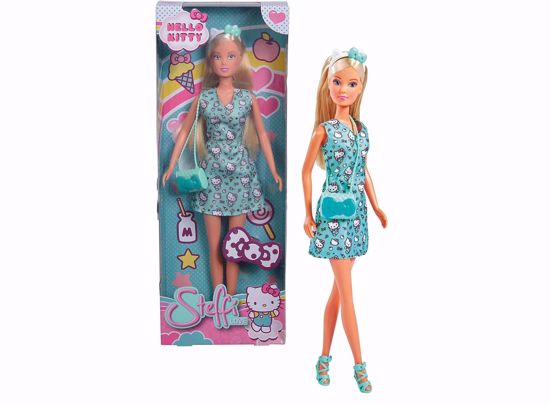 Picture of 83/Your Bride 29 Santi Steffi Love posing with Hello Kitty in Abbey clothing