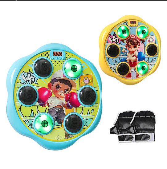 Picture of 92/Chengji Kids Boxing Game Machine Indoor Cartoon Graffiti Game Electronic Sports Boxing Game for Kids