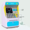 Picture of 104/Small Automatic Plastic Safe Coin Bank with Password and Face Lock for Cash Withdrawal, Rechargeable Savings Piggy Bank for Kids (Blue)