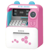 Picture of 104/ Kids Electronic Money Saving Bank Piggy Bank Animal Shaped Face Recognition ATM Toy with Vip Card for Children Gift