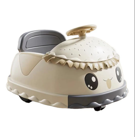 صورة 108/ سيارة كهربائية بأربع عجلات لعمر 1-6 سنوات تعمل بالبطارية لعبة هامبرغر بلاستيكية تعمل باللمس مع جهاز تحكم عن بعد للأولاد الصغار