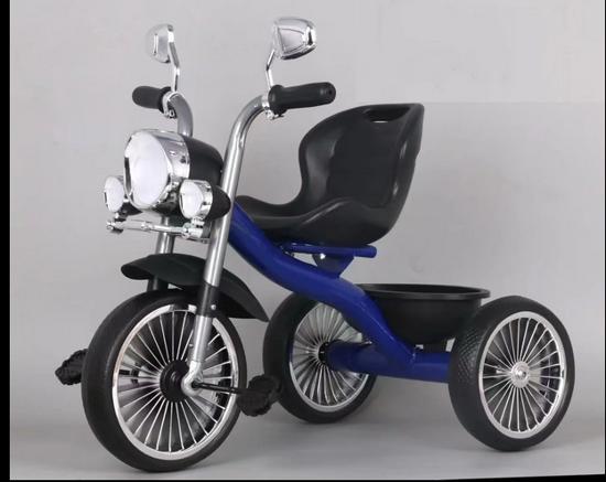 صورة 122/ دراجة ثلاثية العجلات للأطفال مع الضوء والموسيقى ، دراجة صغيرة من الأطفال