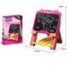 Picture of 201/ Multifunctional Erasable Magnetic Wall Drawing Board for Kids