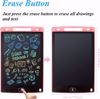 Picture of 201/8.5 Inch Colorful LCD Writing Tablet for Kids, Suitable for Learning and Drawing Gift for Boys and Girls - 2 Tablets