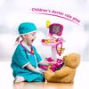 Picture of UNIH Doctor Cart Kit for Kids and Toddler, Medical Play Set Realistic with CT X-Ray Toys for Boys Girls